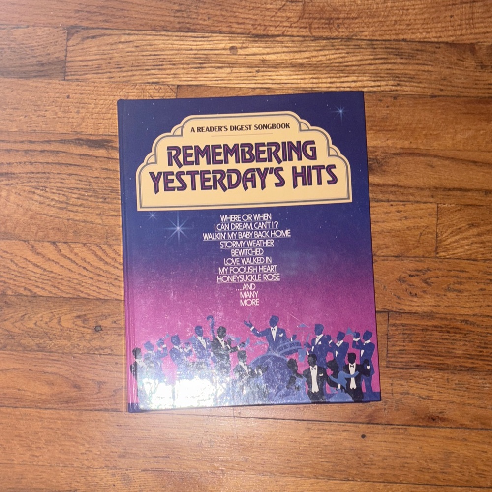 Reader's Digest 'Remembering Yesterday's Hits' Songbook - Purple